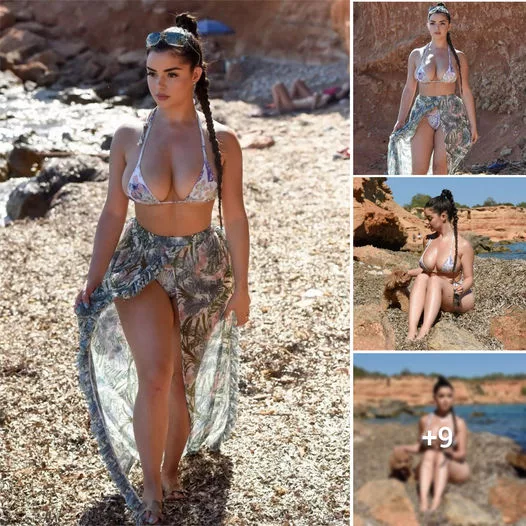 When the Bikini Straps Failed: Demi Rose’s Unforgettable Beach Adventure